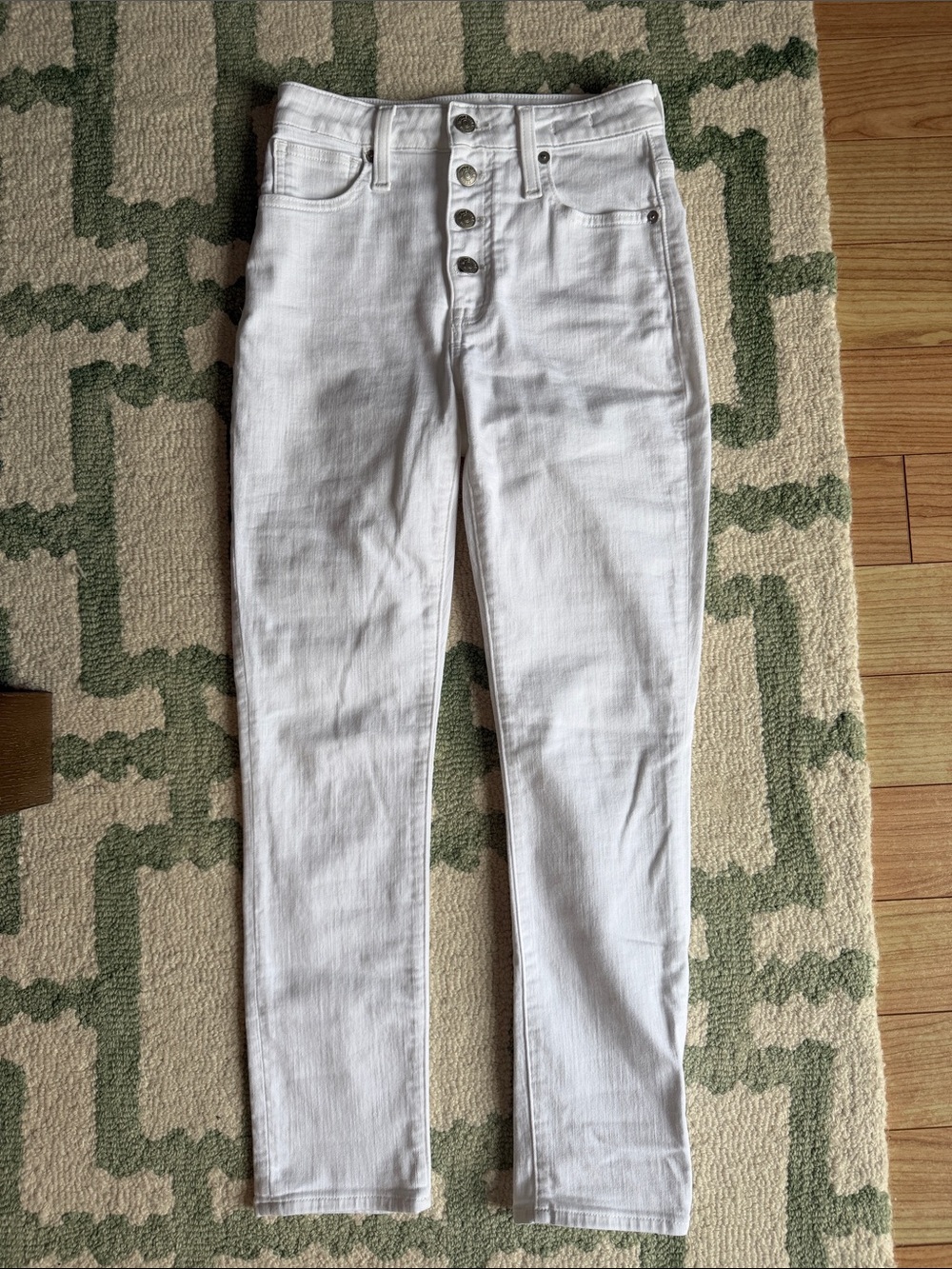 Madewell White Jeans